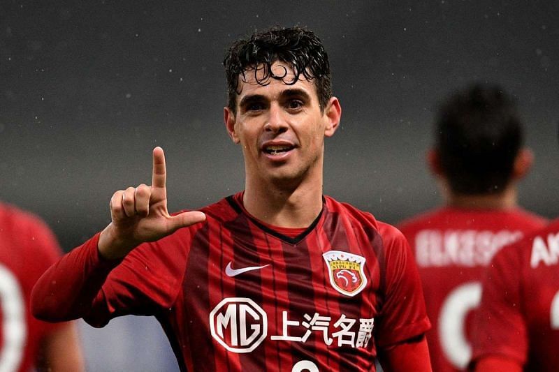 Oscar's move to China has brought his Brazil career to a premature halt